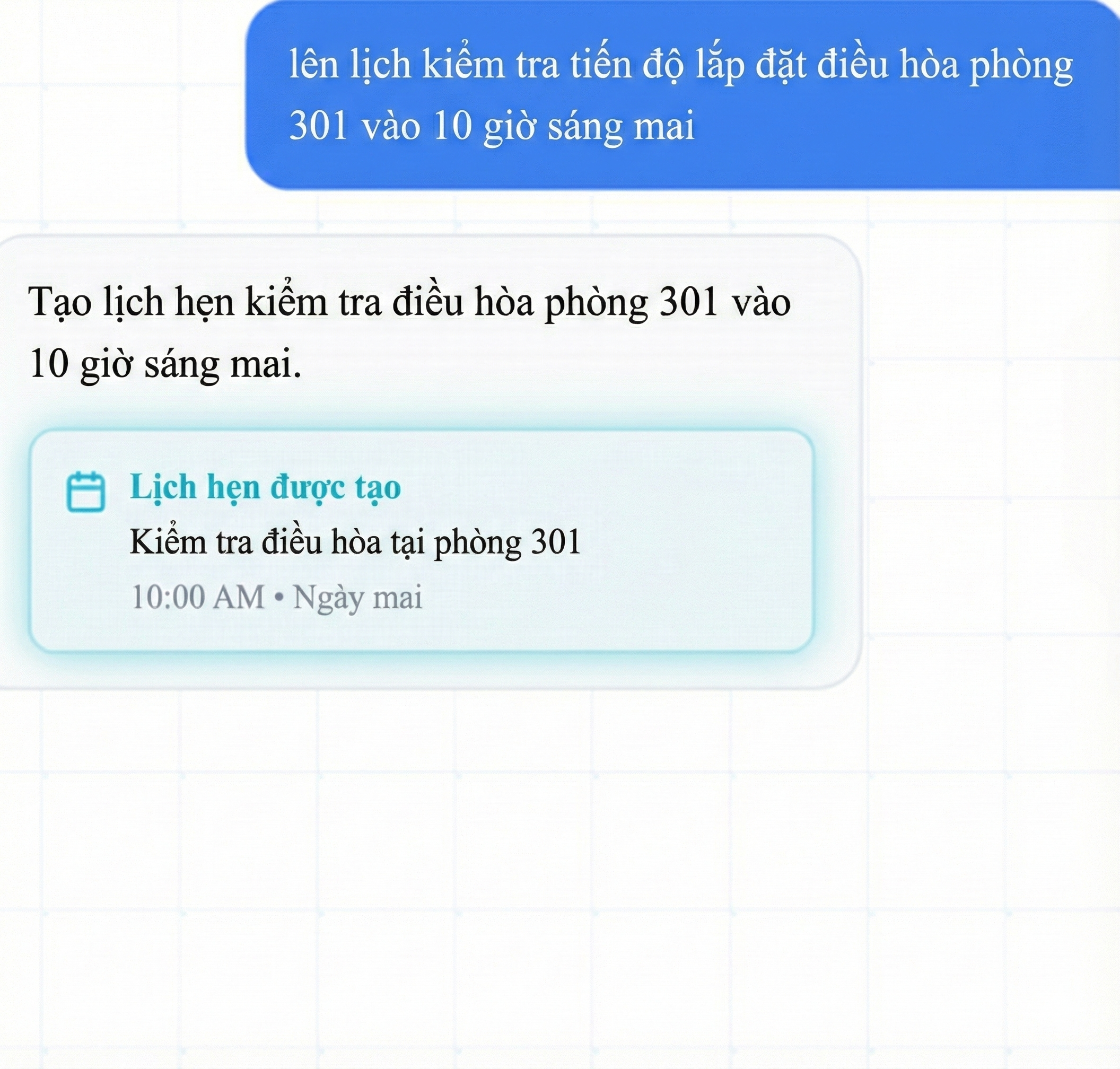 Tạo & Xác nhận Lịch hẹn - ExecuMate